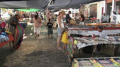 market day in Barra de Navidad