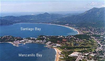 Santiago and Manzanillo Bay