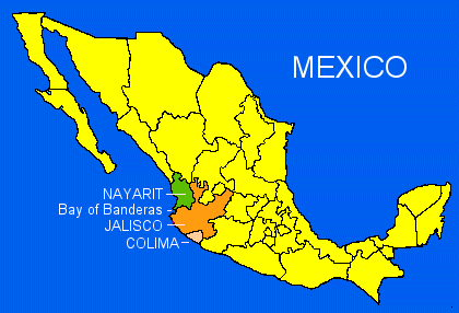 Map of Mexico