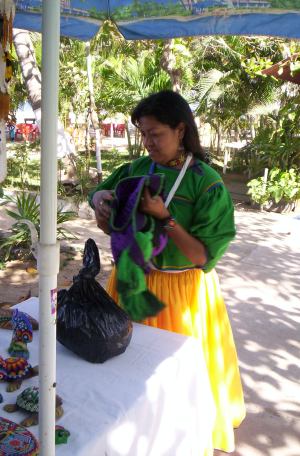 Huichol native art