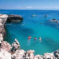 snorkeling on the Costa Azul