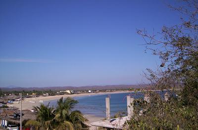 Tenacatita village and beach